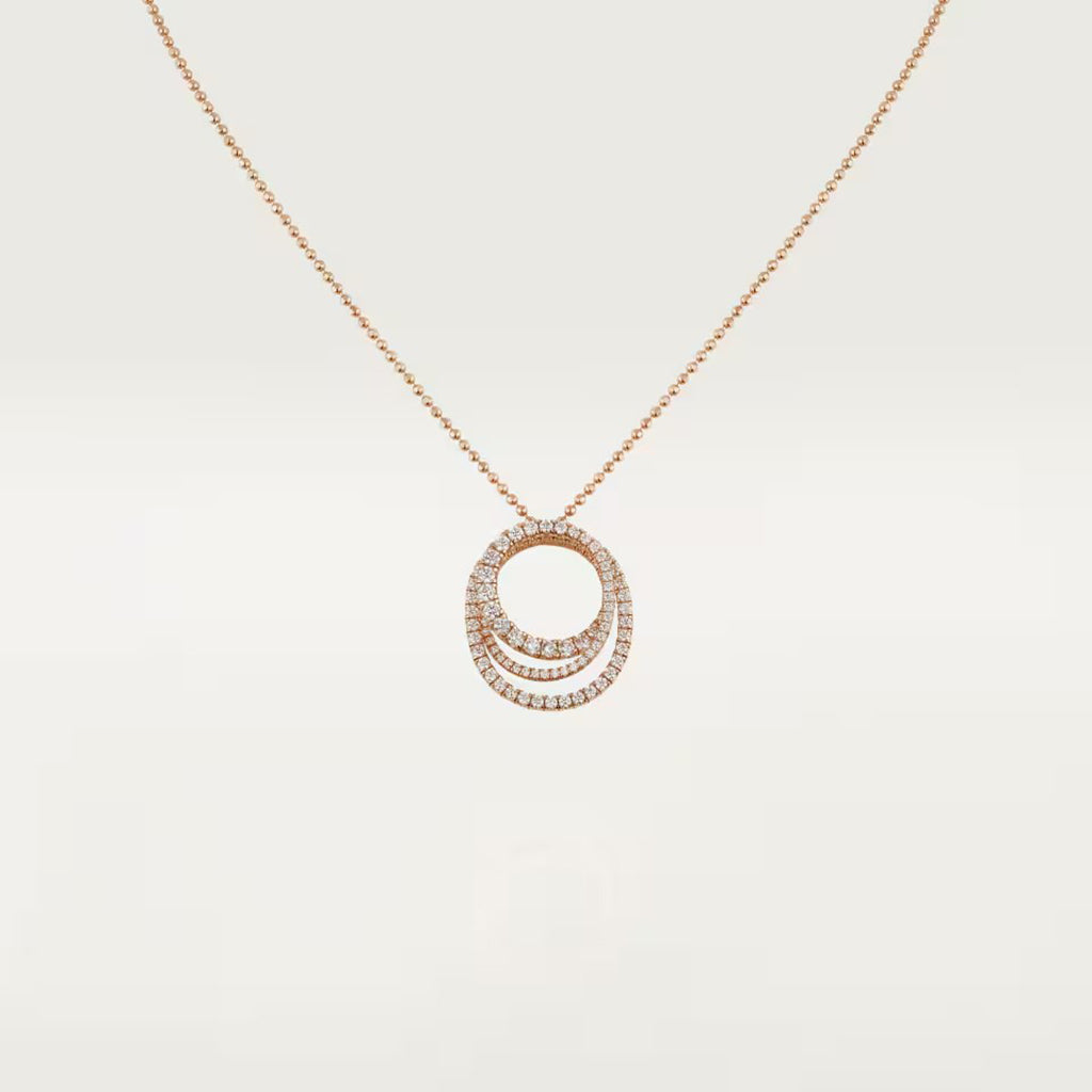 [Dawnora Jewelry]ETINCELLE  FULL DIAMOND NECKLACE