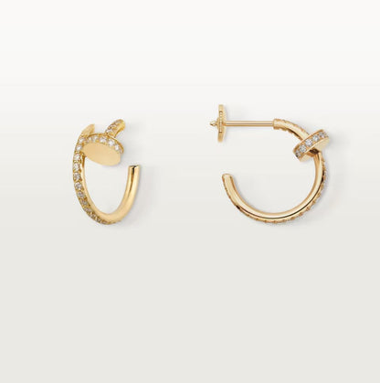 [Dawnora Jewelry]JUSTE FULL DIAMOND SMALL EARRINGS