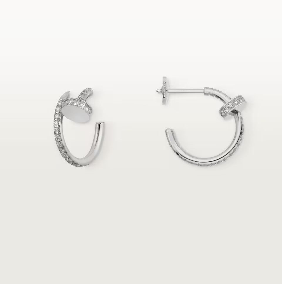 [Dawnora Jewelry]JUSTE FULL DIAMOND SMALL EARRINGS