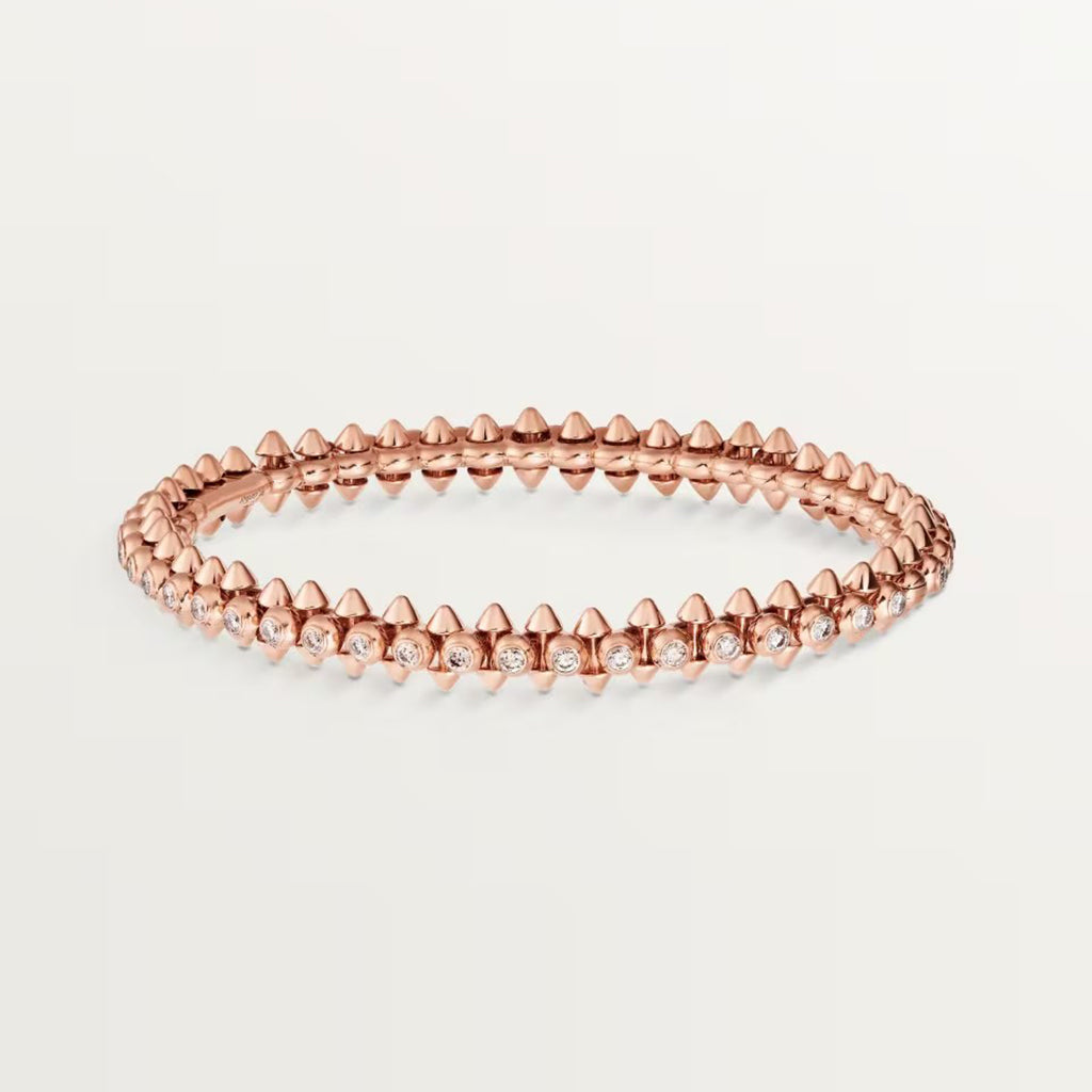 [Dawnora Jewelry]CLASH  BRACELET 8MM DIAMONDS