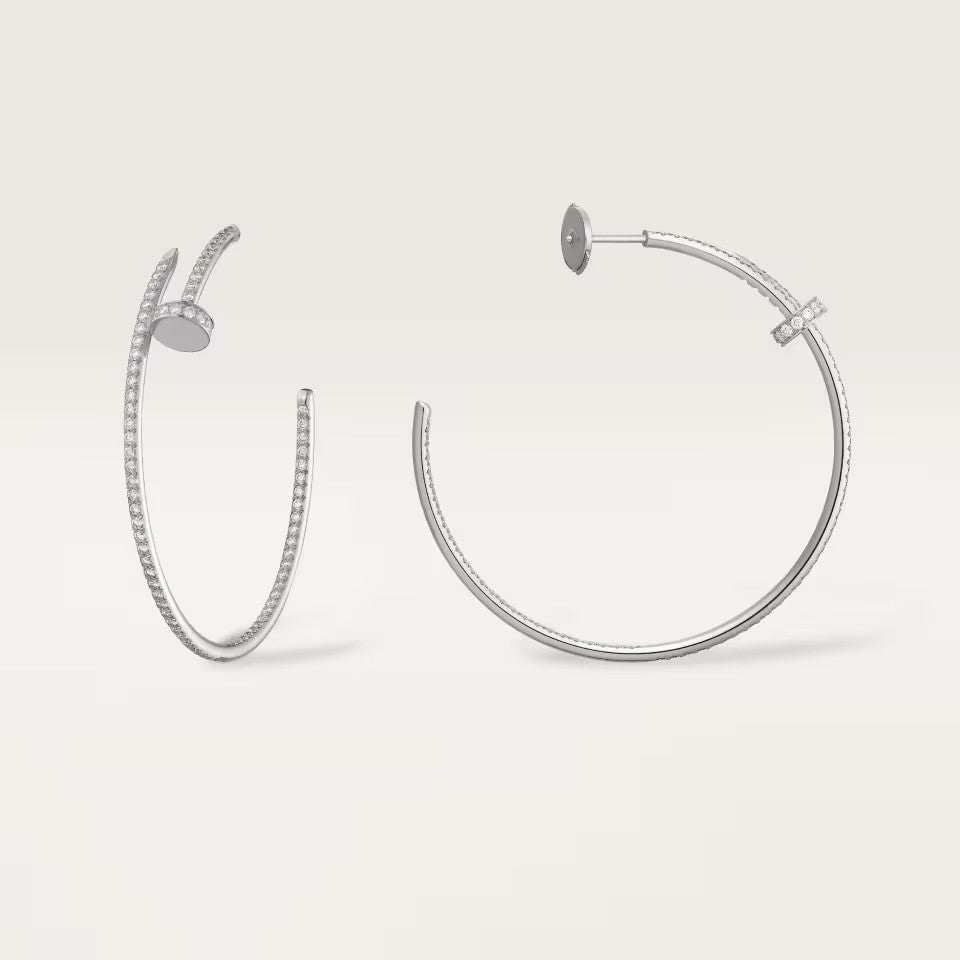 [Dawnora Jewelry]JUSTE FULL DIAMOND LARGE EARRINGS