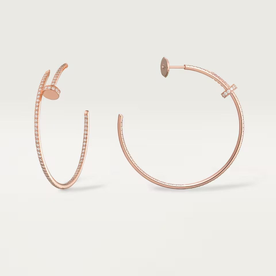 [Dawnora Jewelry]JUSTE FULL DIAMOND LARGE EARRINGS