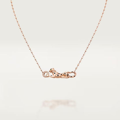 [Dawnora Jewelry]PANTHERE FULL DIAMOND NECKLACE
