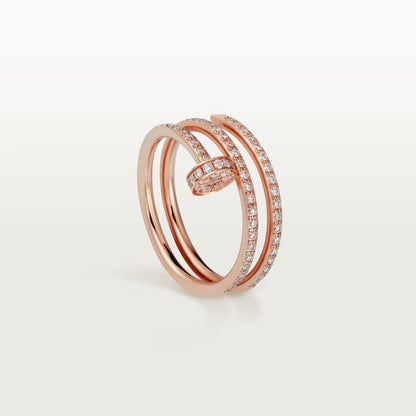 [Dawnora Jewelry]JUSTE RING 4.8MM FULL DIAMOND