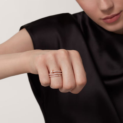[Dawnora Jewelry]JUSTE RING 4.8MM FULL DIAMOND