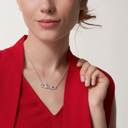 [Dawnora Jewelry]PANTHERE PAVED DIAMOND NECKLACE