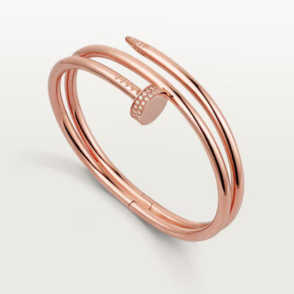 [Dawnora Jewelry]JUSTE BRACELET 3.5MM DOUBLE ROW DIAMOND