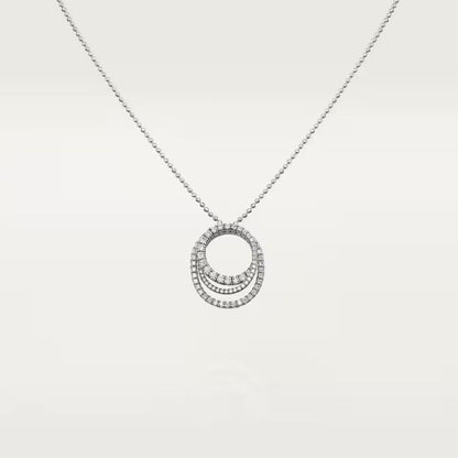 [Dawnora Jewelry]ETINCELLE  FULL DIAMOND NECKLACE