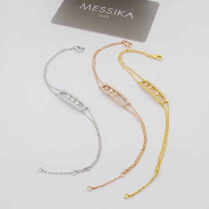 [Dawnora Jewelry] Move Classique pavé bracelet