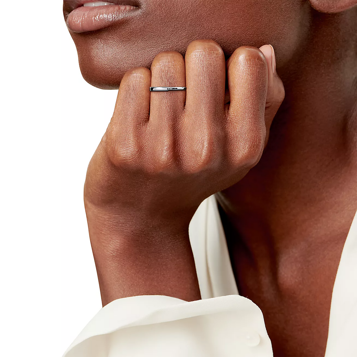[Dawnora Jewelry]LOCK RING SILVER
