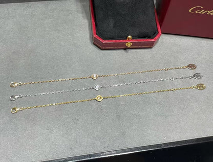 [Dawnora Jewelry]DIAMOND STERLING SILVER AQUAMARINE BUBBLE BRACELET