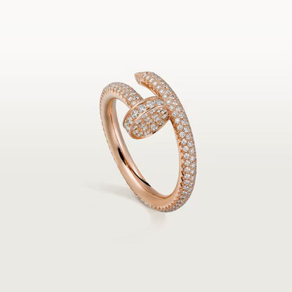 [Dawnora Jewelry]JUSTE RING 2.6MM FULL DIAMOND