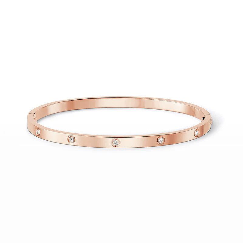 [Dawnora Jewelry]LOVE BRACELET 3.65MM 10 DIAMONDS