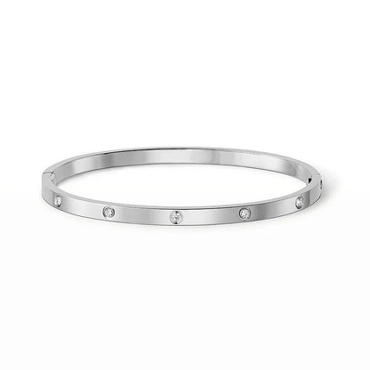 [Dawnora Jewelry]LOVE BRACELET 3.65MM 10 DIAMONDS