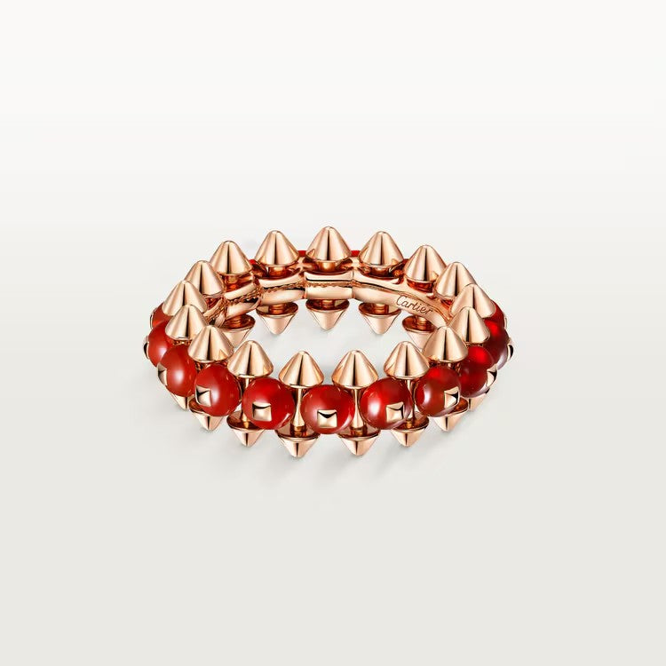 [Dawnora Jewelry]CLASH 7.9MM AGATE CHALCEDONY RING