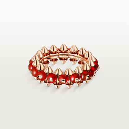 [Dawnora Jewelry]CLASH 7.9MM AGATE CHALCEDONY RING