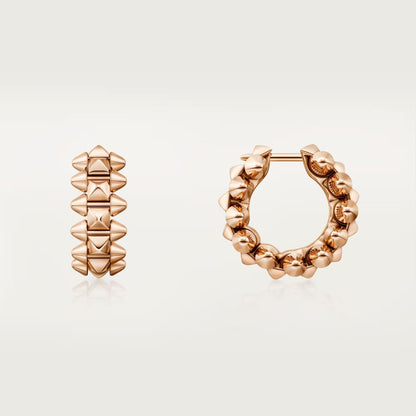 [Dawnora Jewelry]CLASH MINI HOOP EARRINGS