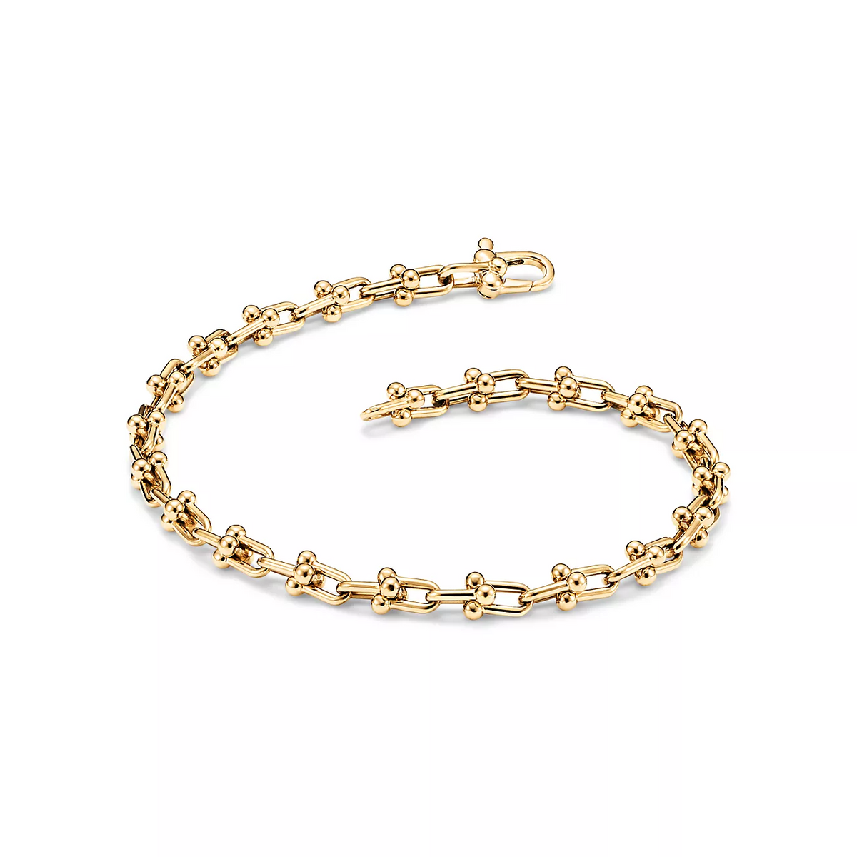 [Dawnora Jewelry]HARDWEAR MICRO LINK 44 MOTIF GOLD BRACELET
