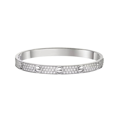 [Dawnora Jewelry]LOVE BRACELET 6.1MM DIAMOND-PAVED