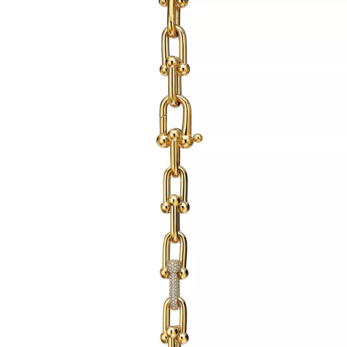 [Dawnora Jewelry]HARDWEAR LARGE LINK GOLD DIAMOND BRACELET