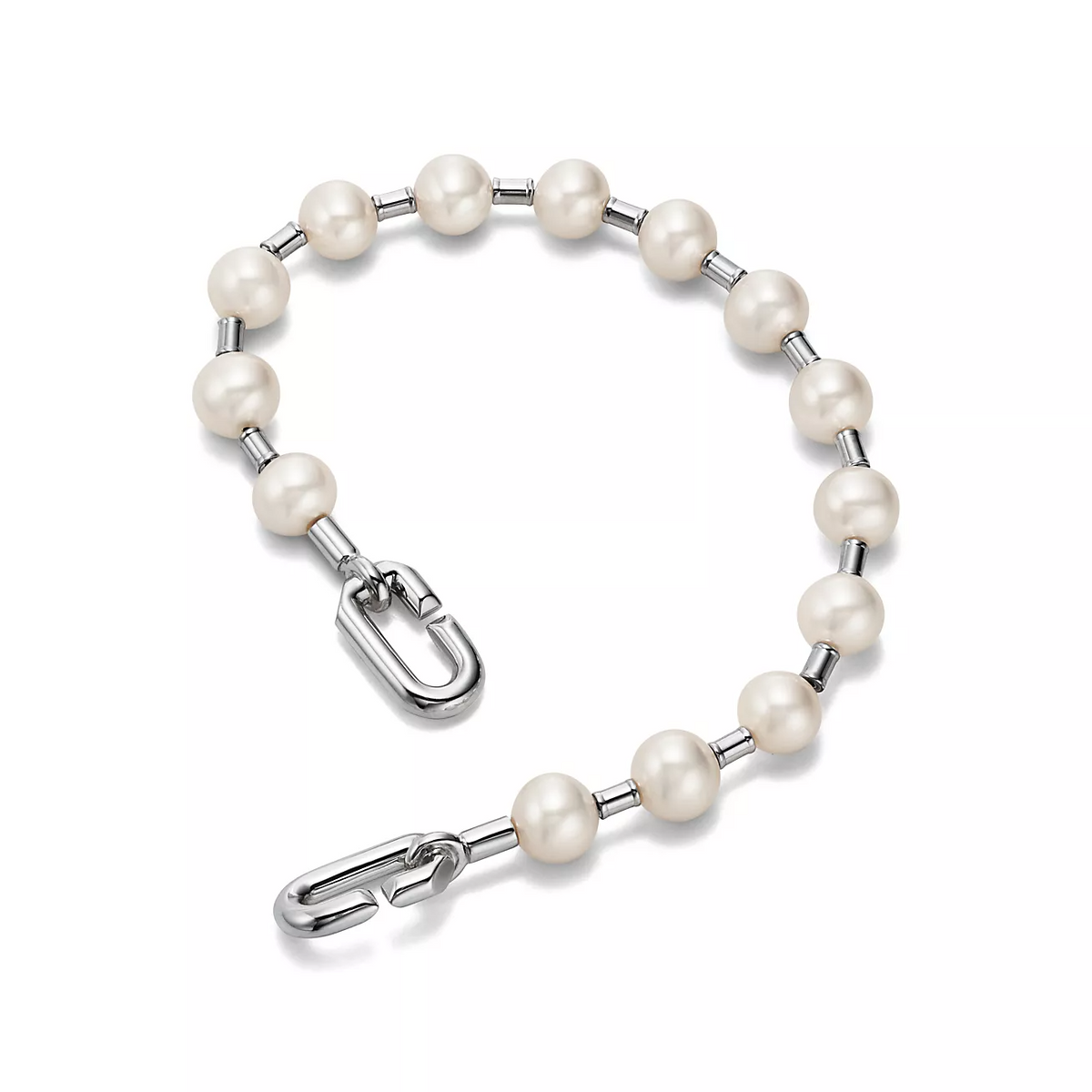 [Dawnora Jewelry]PEARL 7-8MM SILVER BRACELET