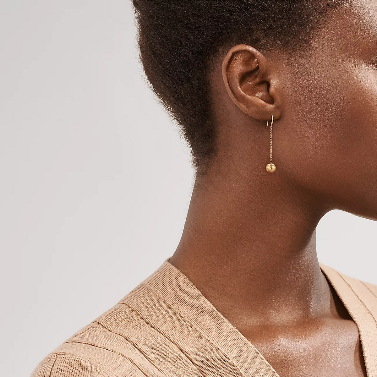 [Dawnora Jewelry]BALL HOOK EARRINGS