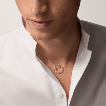 [Dawnora Jewelry]JUSTE NECKLACE FULL DIAMOND