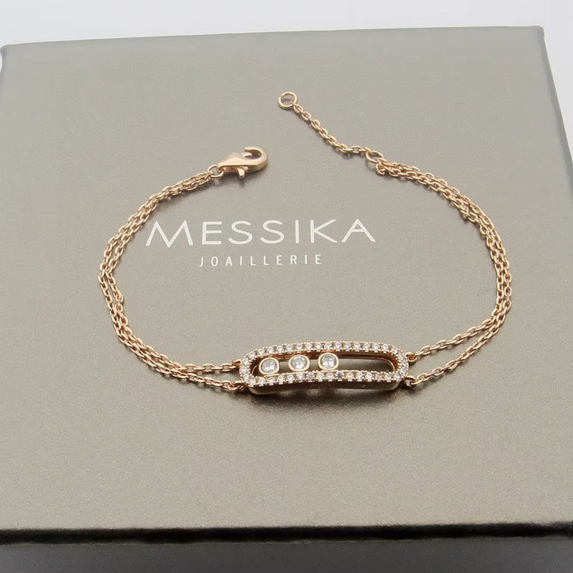 [Dawnora Jewelry] Move Classique pavé bracelet