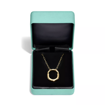 [Dawnora Jewelry]LOCK NECKLACE GOLD