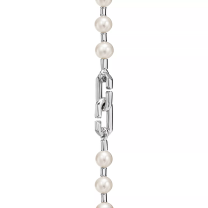 [Dawnora Jewelry]PEARL 7-8MM SILVER BRACELET