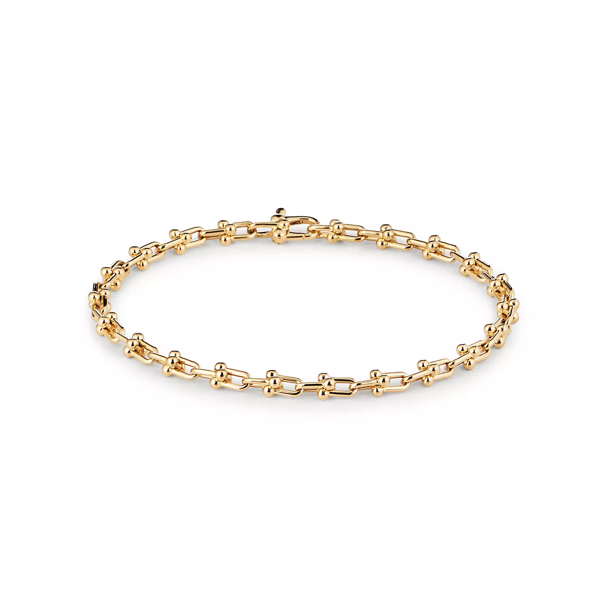 [Dawnora Jewelry]HARDWEAR MICRO LINK 44 MOTIF GOLD BRACELET