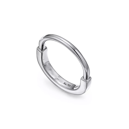 [Dawnora Jewelry]LOCK RING SILVER