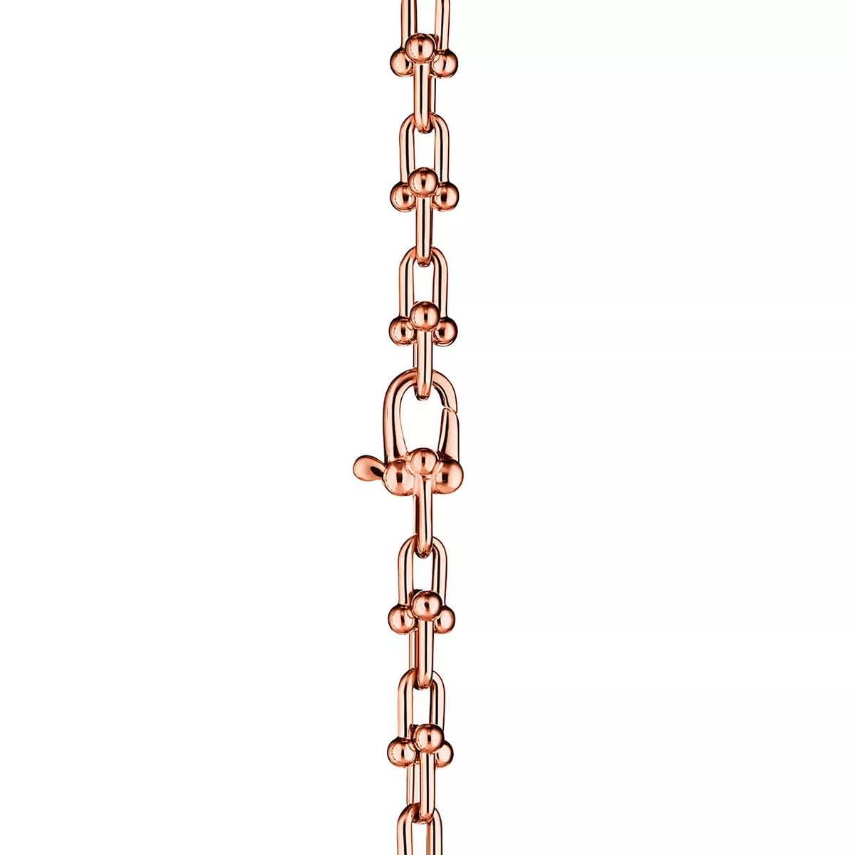 [Dawnora Jewelry]HARDWEAR MICRO LINK 44 MOTIF PINK GOLD BRACELET