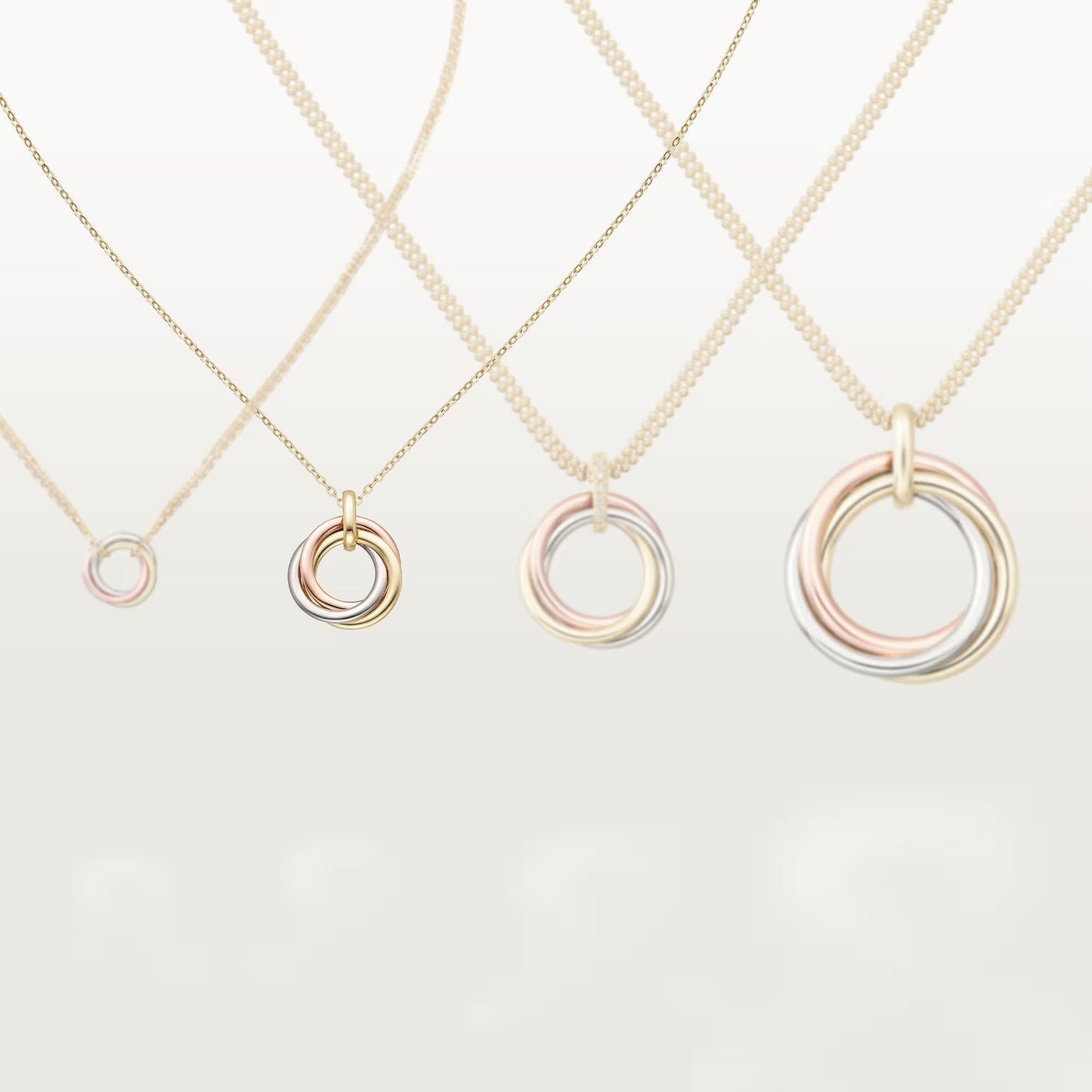[Dawnora Jewelry]TRINITY SMALL NECKLACE
