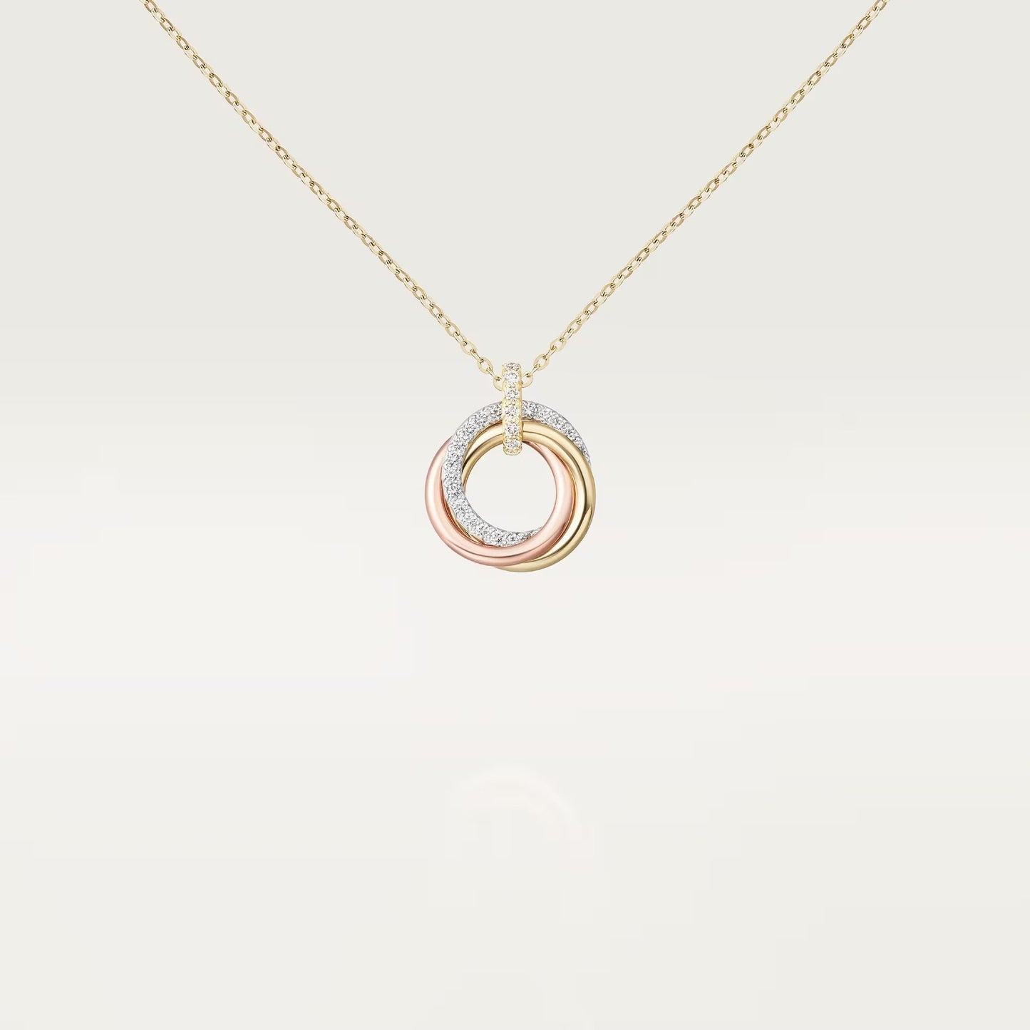 [Dawnora Jewelry]TRINITY SMALL NECKLACE