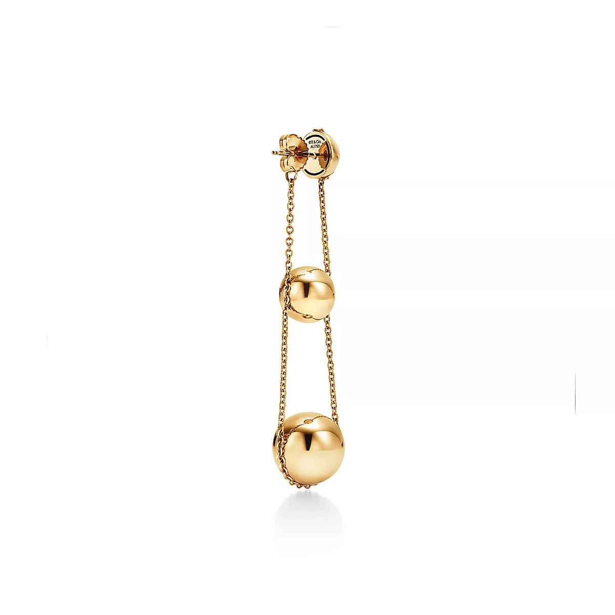 [Dawnora Jewelry]TRIPLE DROP GOLD EARRINGS