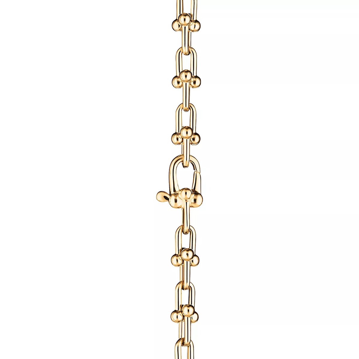 [Dawnora Jewelry]HARDWEAR MICRO LINK 44 MOTIF GOLD BRACELET