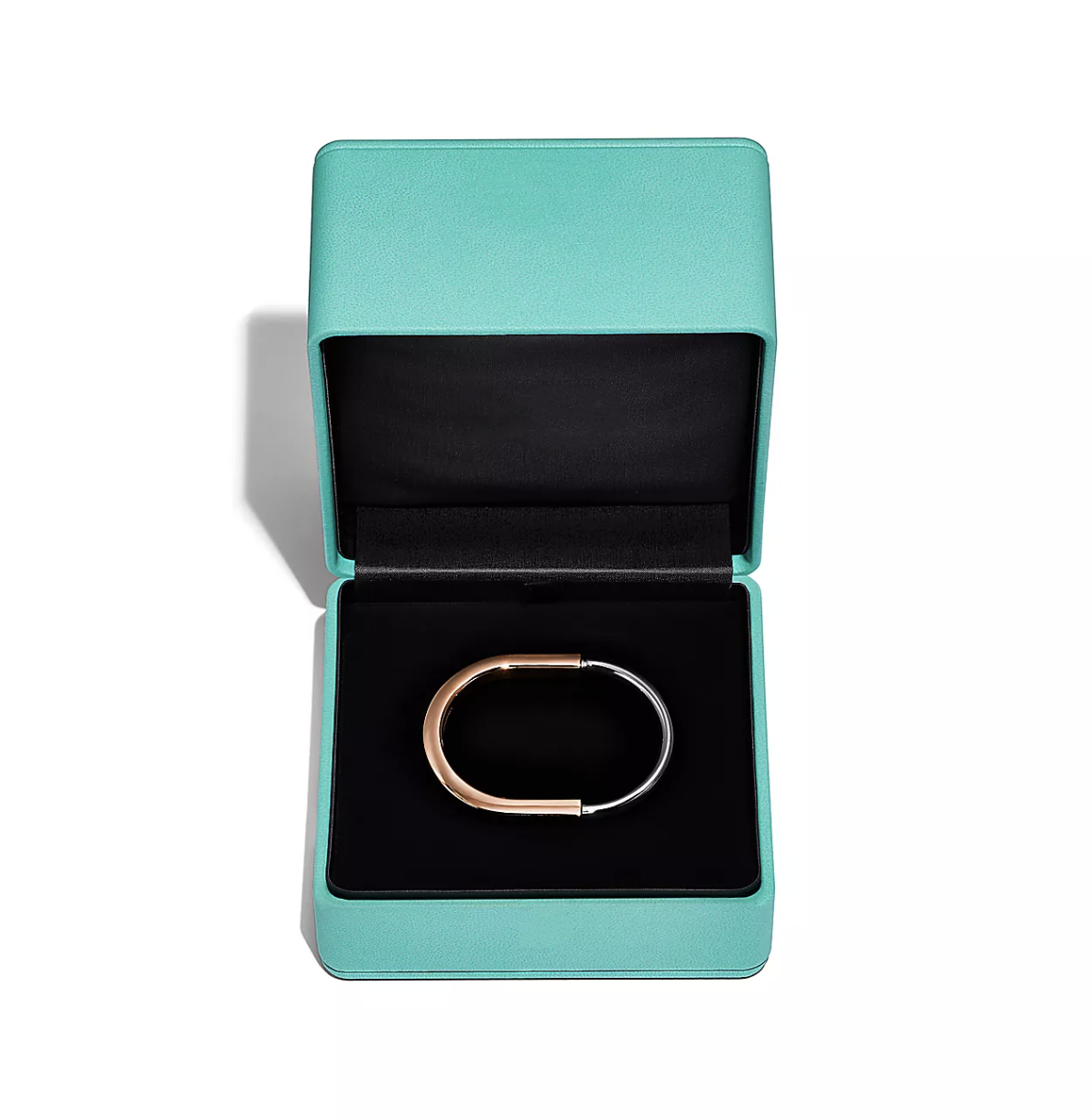 [Dawnora Jewelry]LOCK BRACELET ROSE AND WHITE GOLD