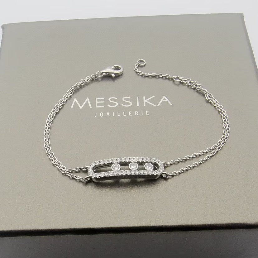 [Dawnora Jewelry] Move Classique pavé bracelet