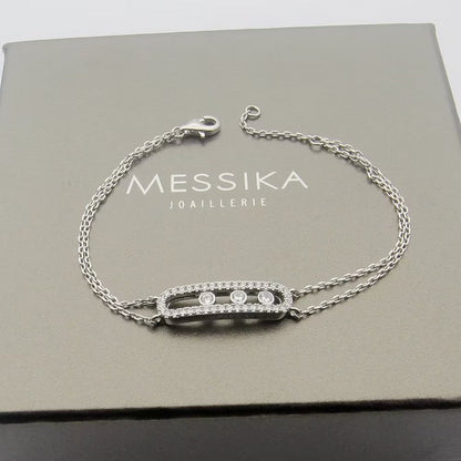 [Dawnora Jewelry] Move Classique pavé bracelet