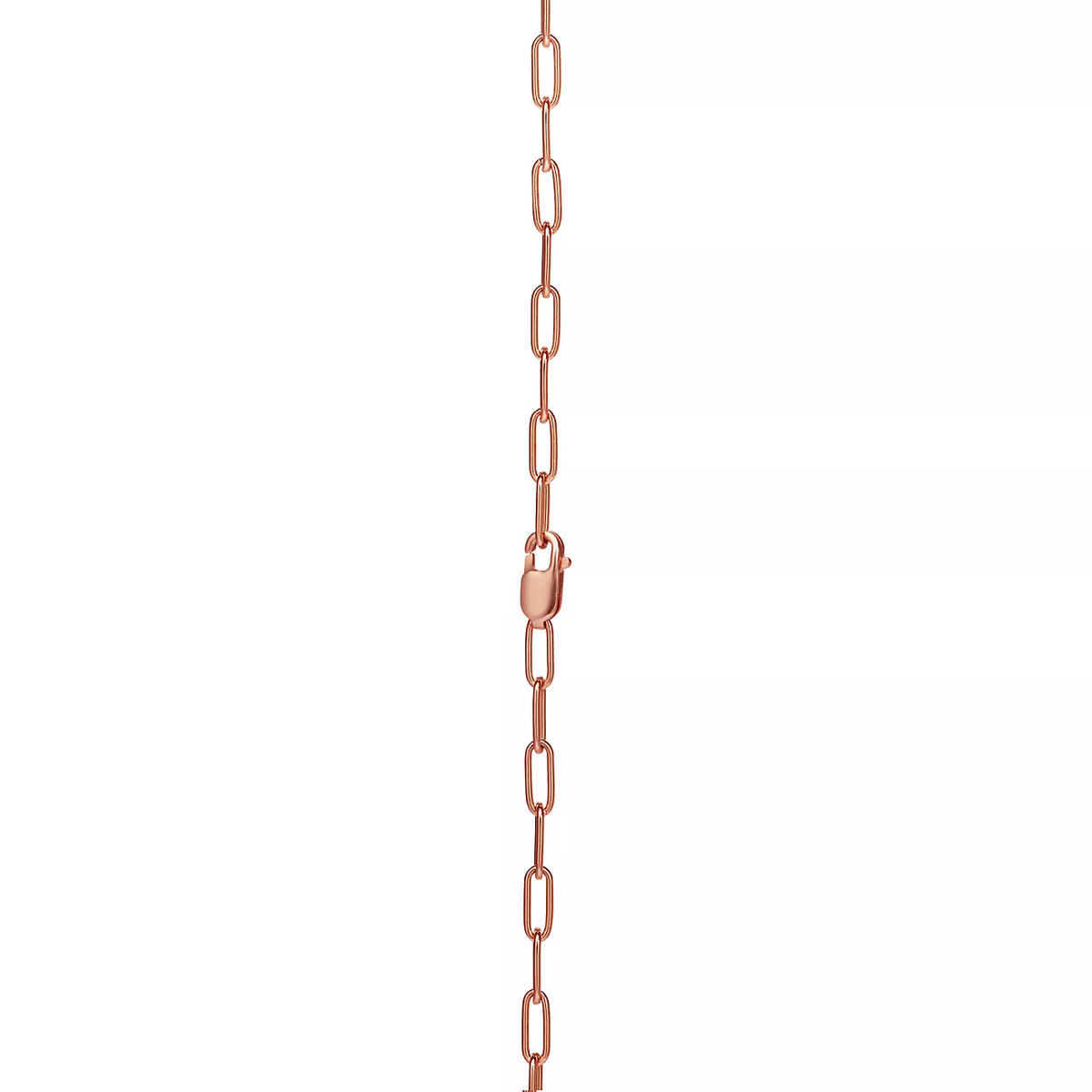 [Dawnora Jewelry]LOCK MEDIUM PENDANT PINK DIAMOND PINK GOLD NECKLACE
