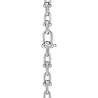 [Dawnora Jewelry]HARDWEAR SMALL WRAP SILVER BRACELET