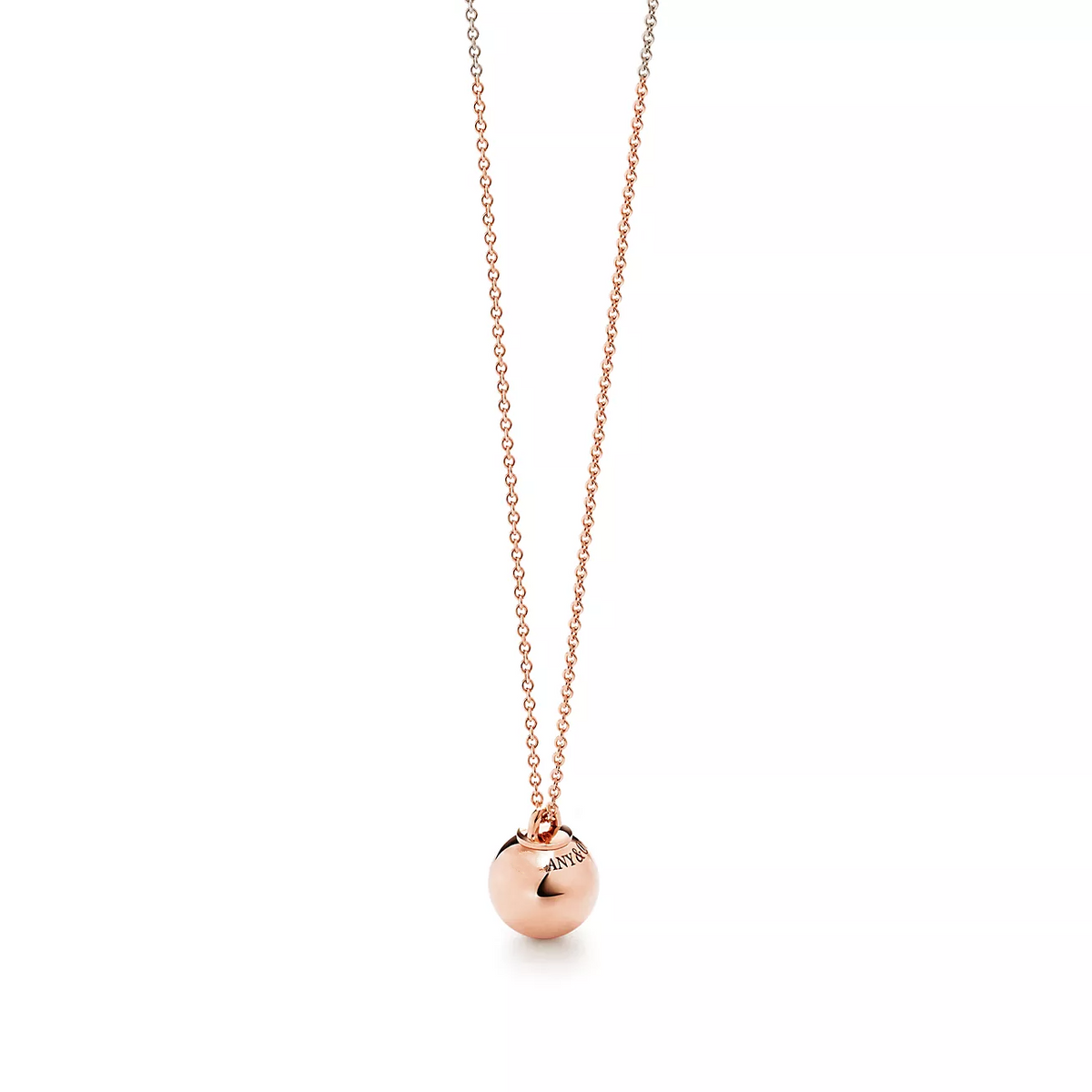[Dawnora Jewelry]BALL PENDANT 12.75MM NECKLACE