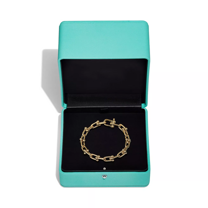 [Dawnora Jewelry]HARDWEAR MEDIUM LINK 20 MOTIF GOLD BRACELET