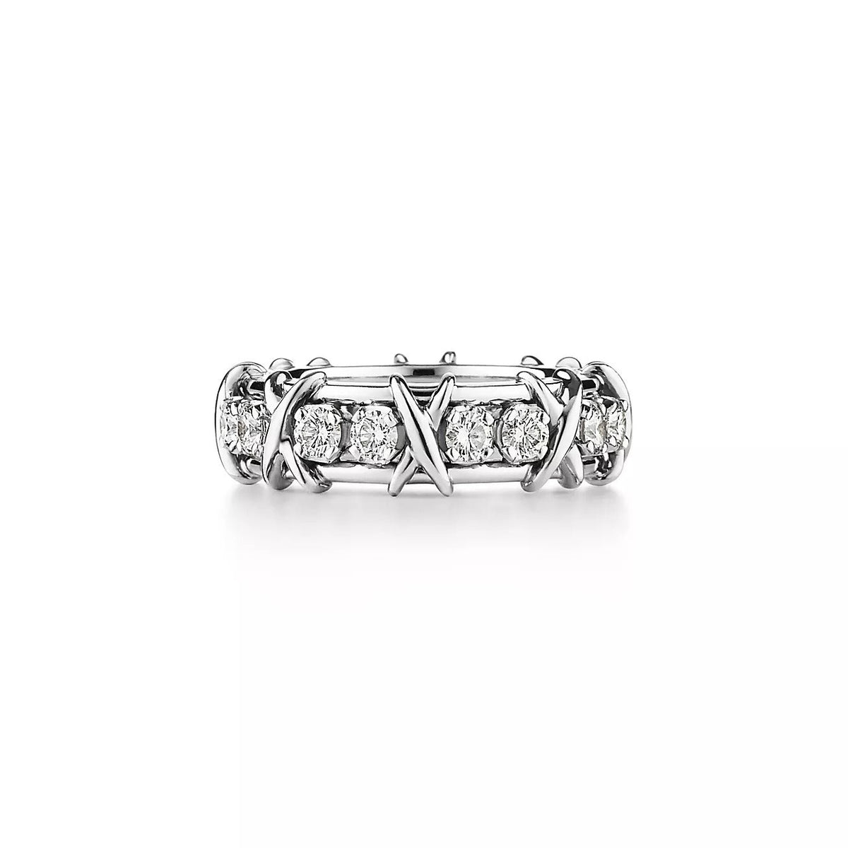 [Dawnora Jewelry]SIXTEEN STONE SILVER RING