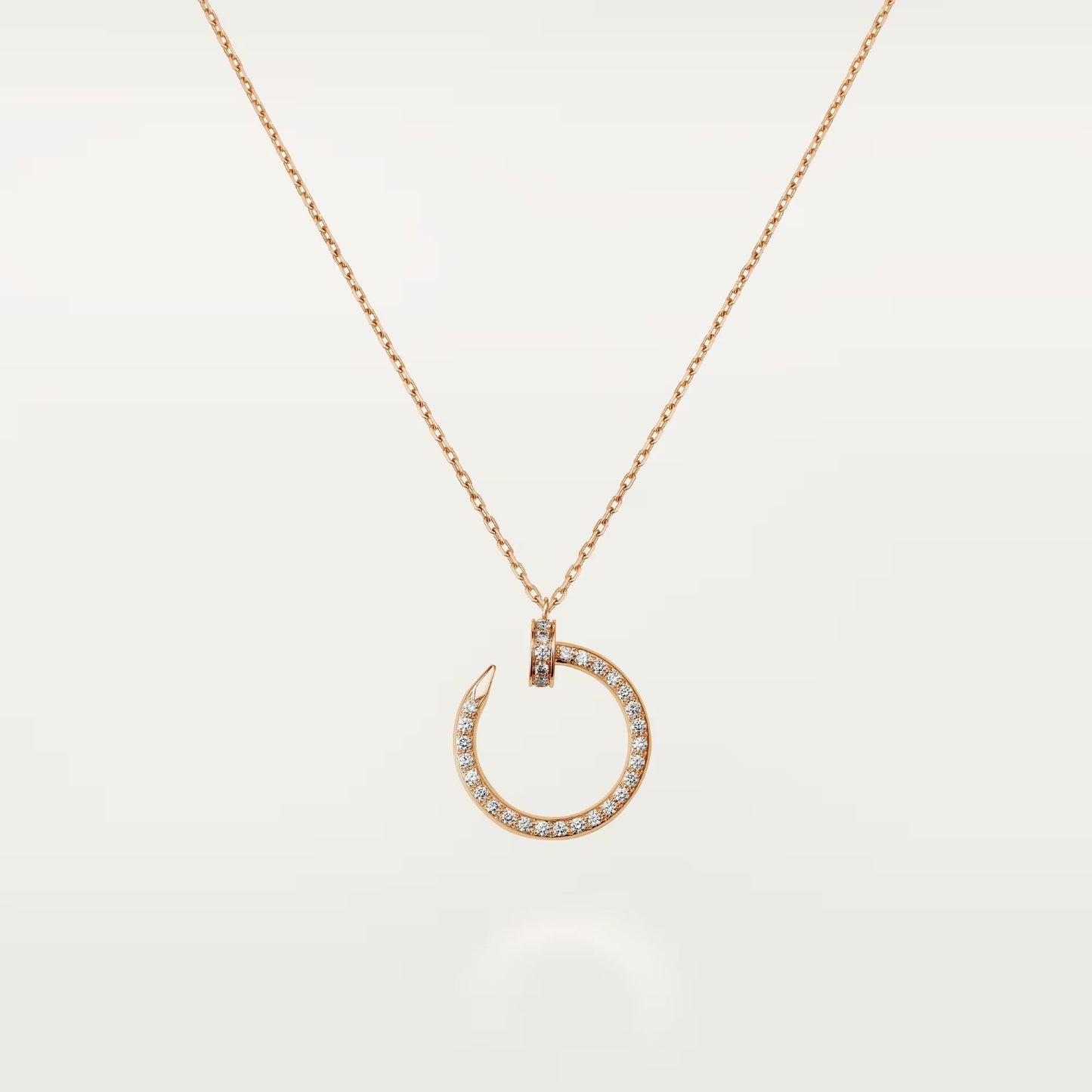 [Dawnora Jewelry]JUSTE NECKLACE FULL DIAMOND