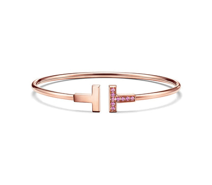 [Dawnora Jewelry]T PINK GOLD PINK DIAMOND BRACELET