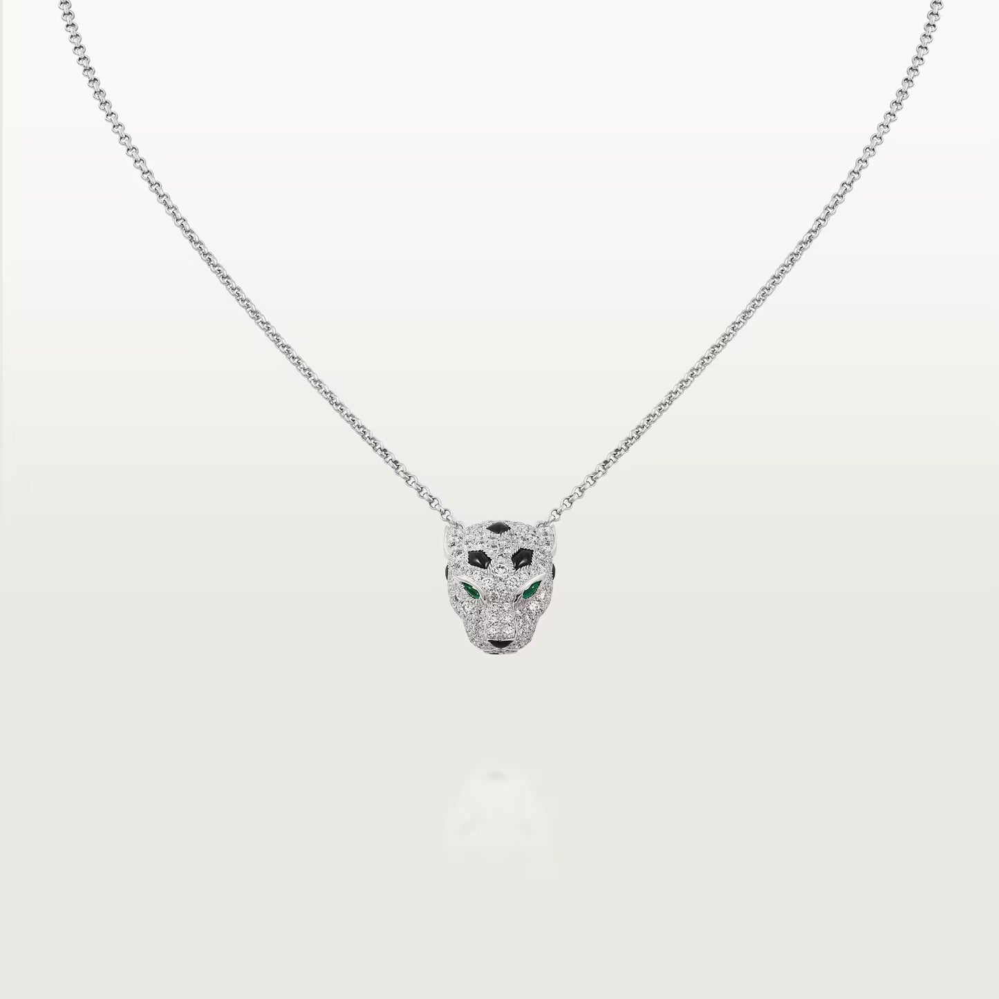 [Dawnora Jewelry]PANTHERE FULL DIAMOND NECKLACE