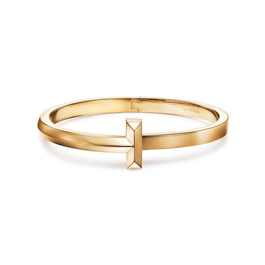 [Dawnora Jewelry]T1 WIDE HINGED BANGLE BRACELET
