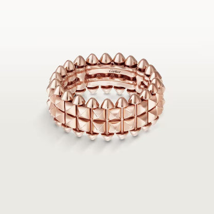 [Dawnora Jewelry]CLASH 9.2MM DOUBLE ROW RING